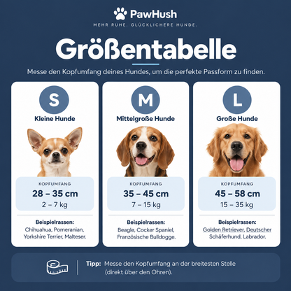 Beruhigende Ohrenschützer für Hunde