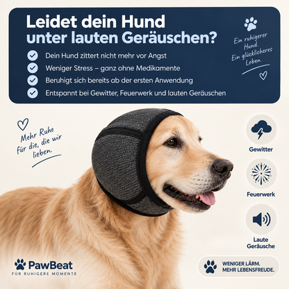 Beruhigende Ohrenschützer für Hunde