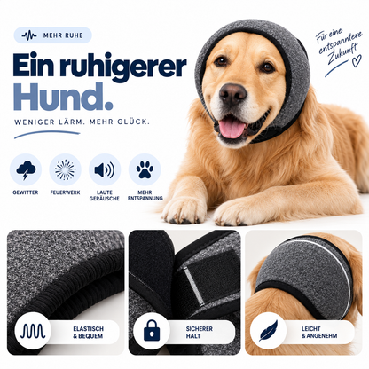 Beruhigende Ohrenschützer für Hunde